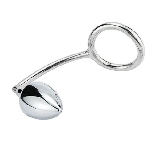 Stainless 4663 Set Cock DiscreetChoice Steel Ring Anal with Hook 0731